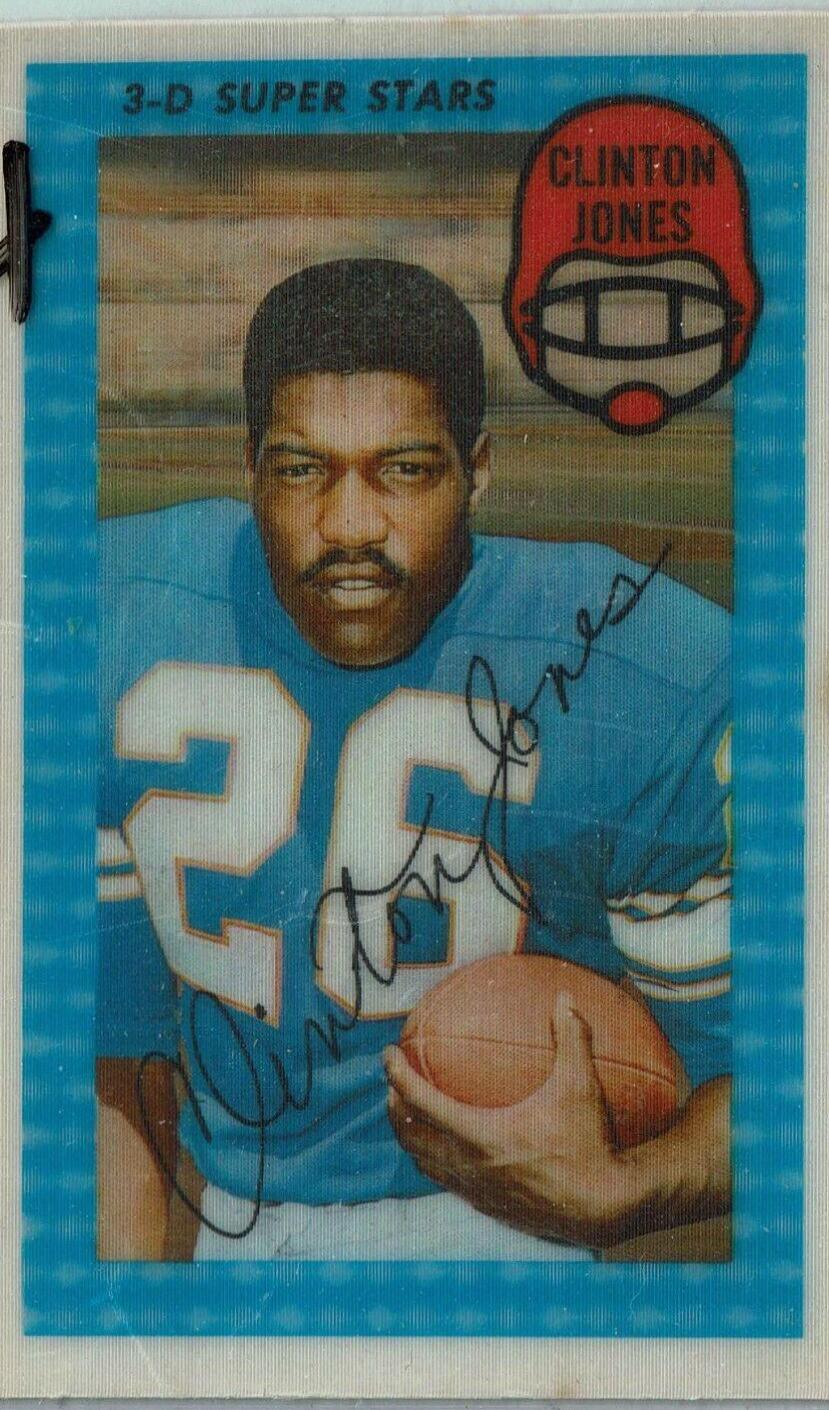 1971 Kellogg's Clinton Jones #22 card