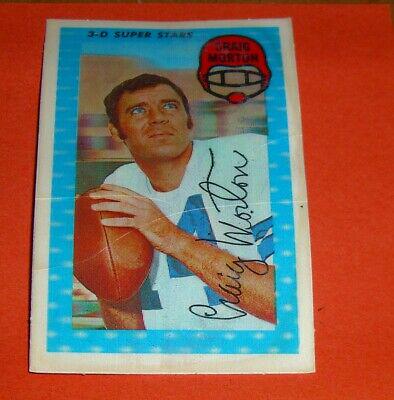 1971 Kellogg's Craig Morton #6 card