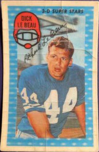 1971 Kellogg's Dick Le Beau #46 card