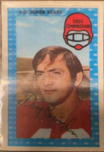 1971 Kellogg's Doug Cunningham #58 card