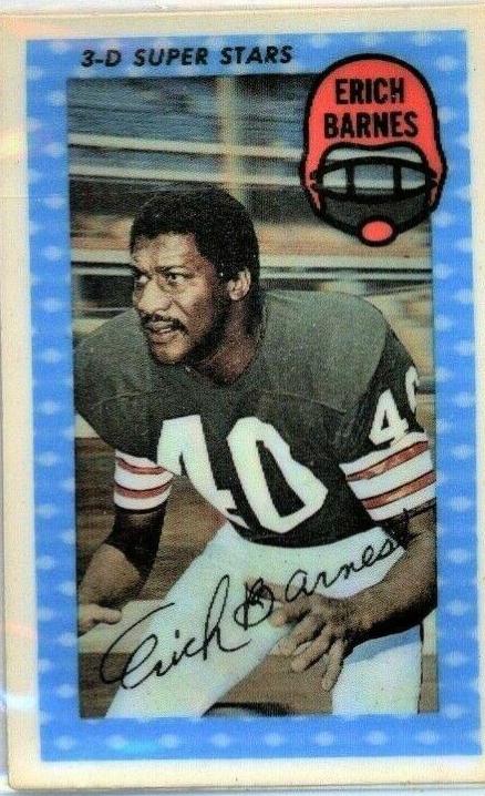 1971 Kellogg's Erich Barnes #49 card