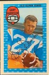 1971 Kellogg's Gary Garrison #10 card