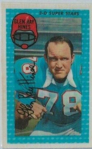 1971 Kellogg's Glen Ray Hines #27 card