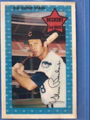 1971 Kellogg's Glenn Beckert #71 card