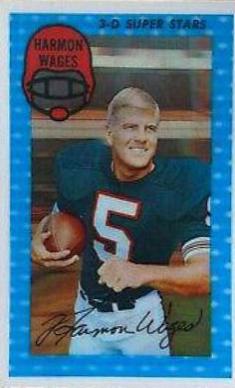 1971 Kellogg's Harmon Wages #30 card
