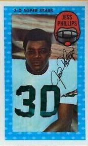 1971 Kellogg's Jess Phillips #24 card