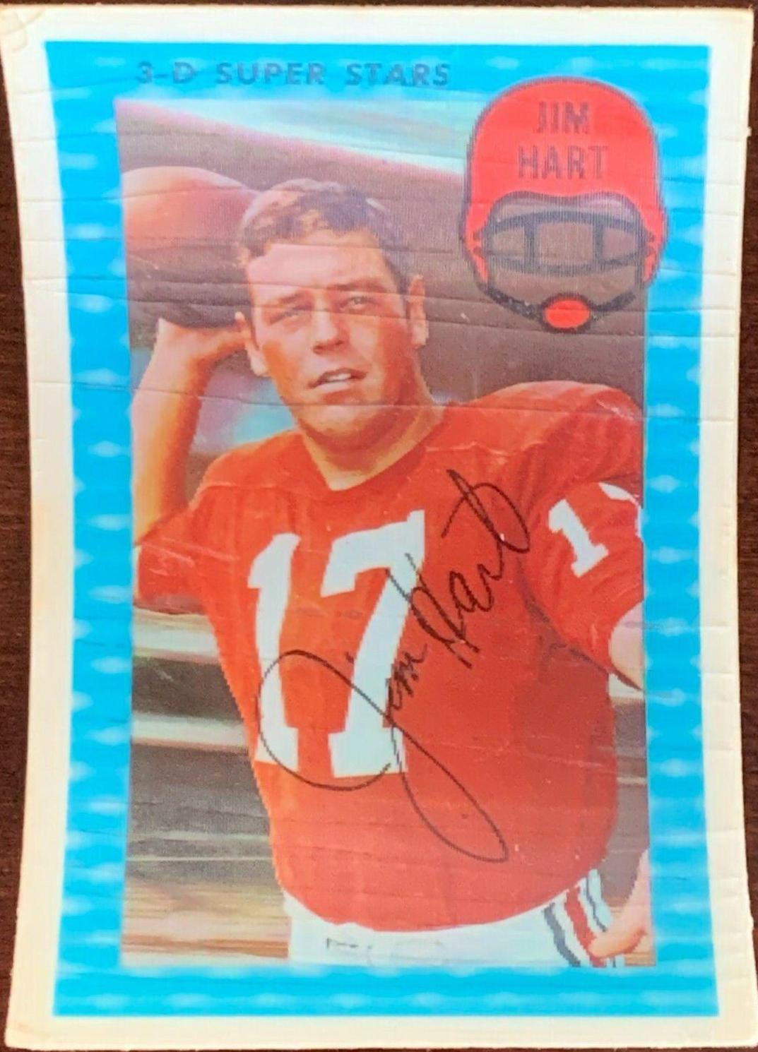 1971 Kellogg's Jim Hart #38 card