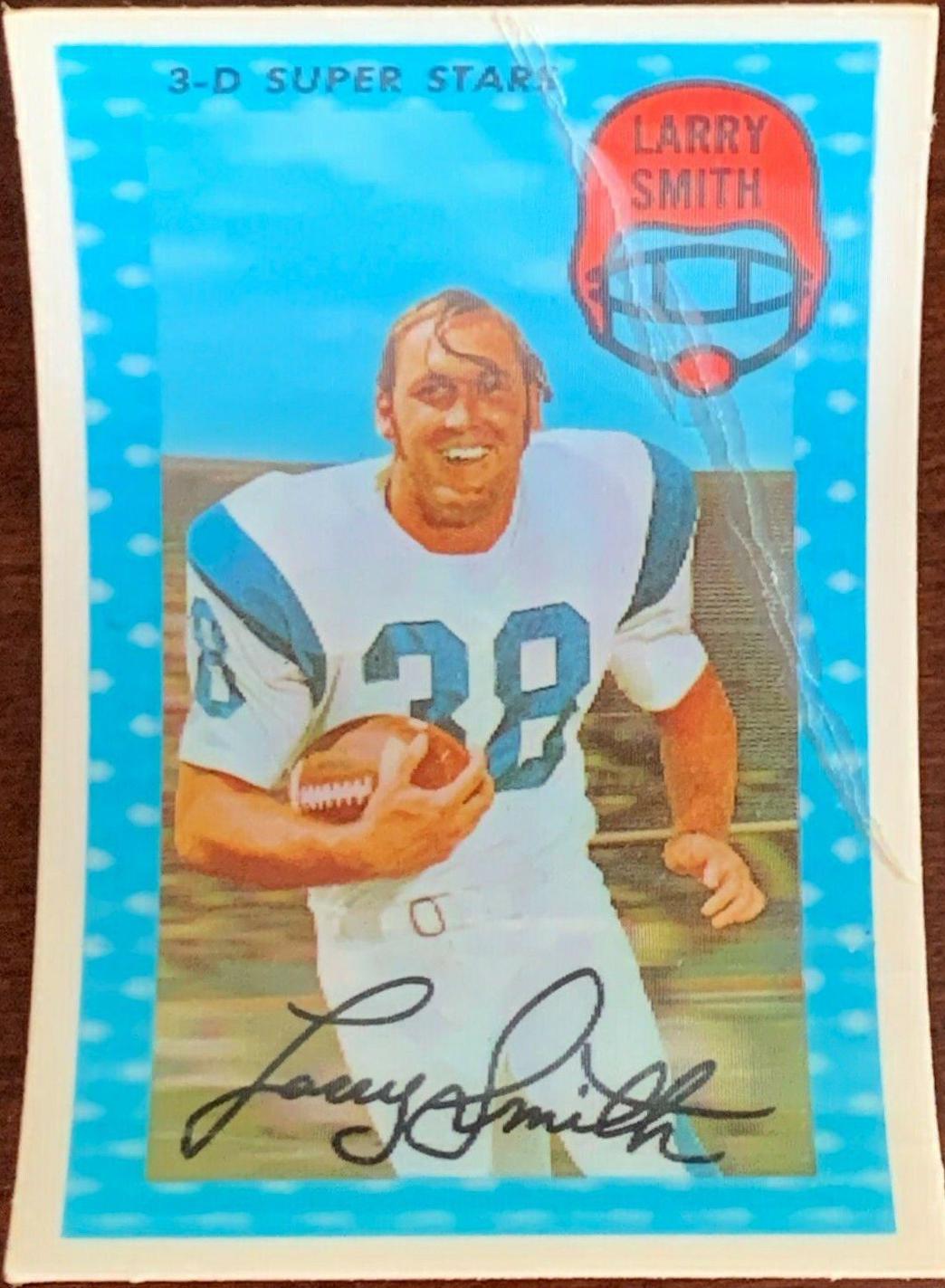 1971 Kellogg's Larry Smith #42 card