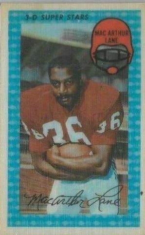 1971 Kellogg's Mac Arthur Lane #44 card