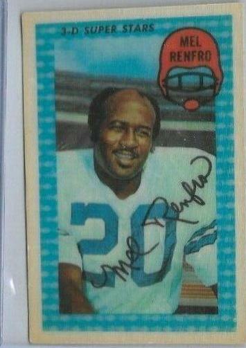 1971 Kellogg's Mel Renfro #8 card