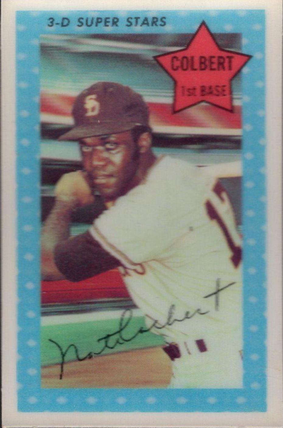 1971 Kellogg's Nathan Colbert #72 card