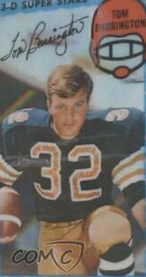 1971 Kellogg's Tom Barrington #1 card