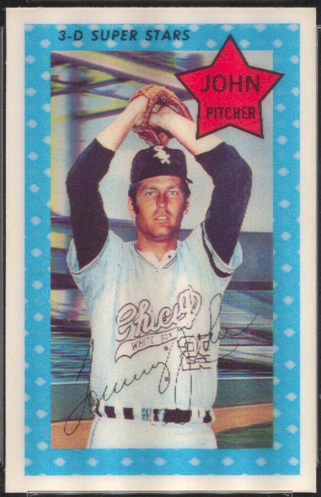 1971 Kellogg's Tommy John [BB 443] #74 card