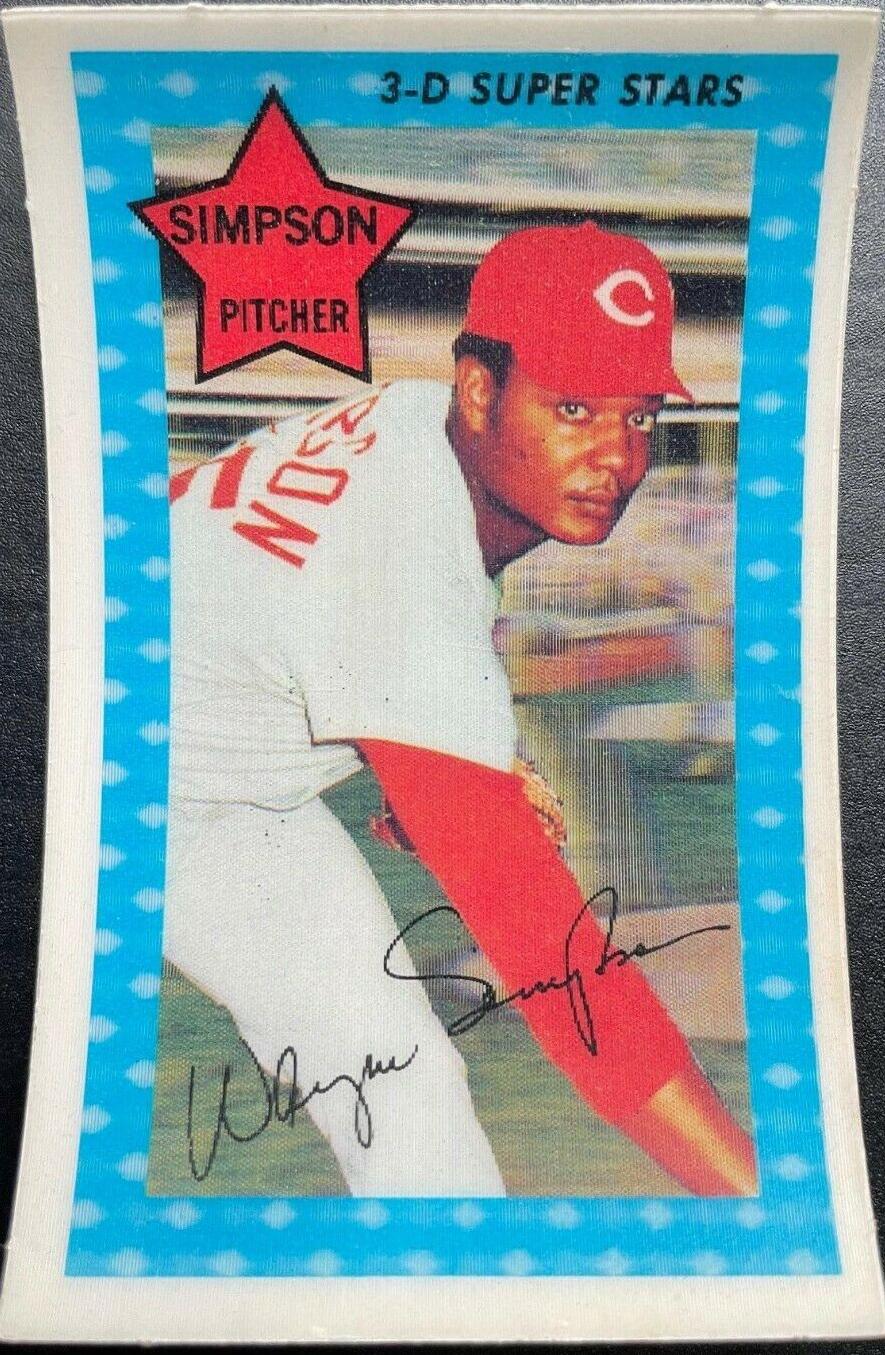 1971 Kellogg's Wayne Simpson [So 120] #1 card
