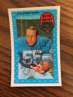 1971 Kellogg's Wayne Walker #43 card