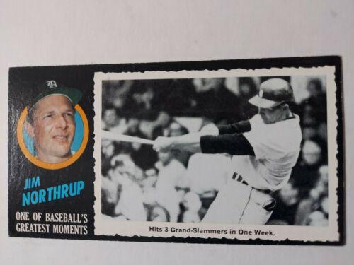 1971 Topps Greatest Moments Jim Northrup #21 card