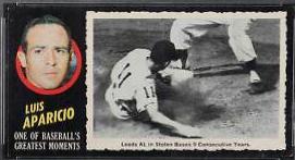 1971 Topps Greatest Moments Luis Aparicio #51 card