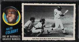 1971 Topps Greatest Moments Nate Colbert #28 card