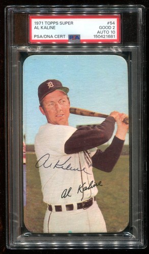 1971 Topps Super Al Kaline #54 card