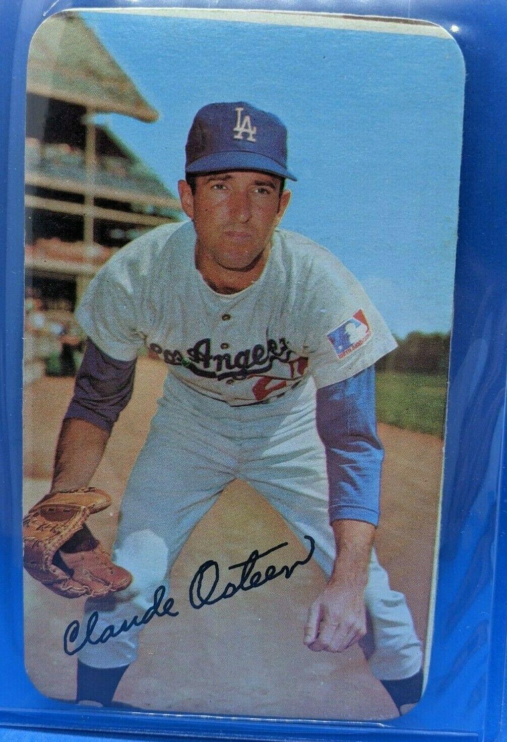 1971 Topps Super Claude Osteen #27 card