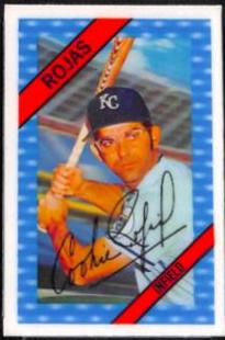 1972 Kellogg's Cookie Rojas [2B 149] #39 card