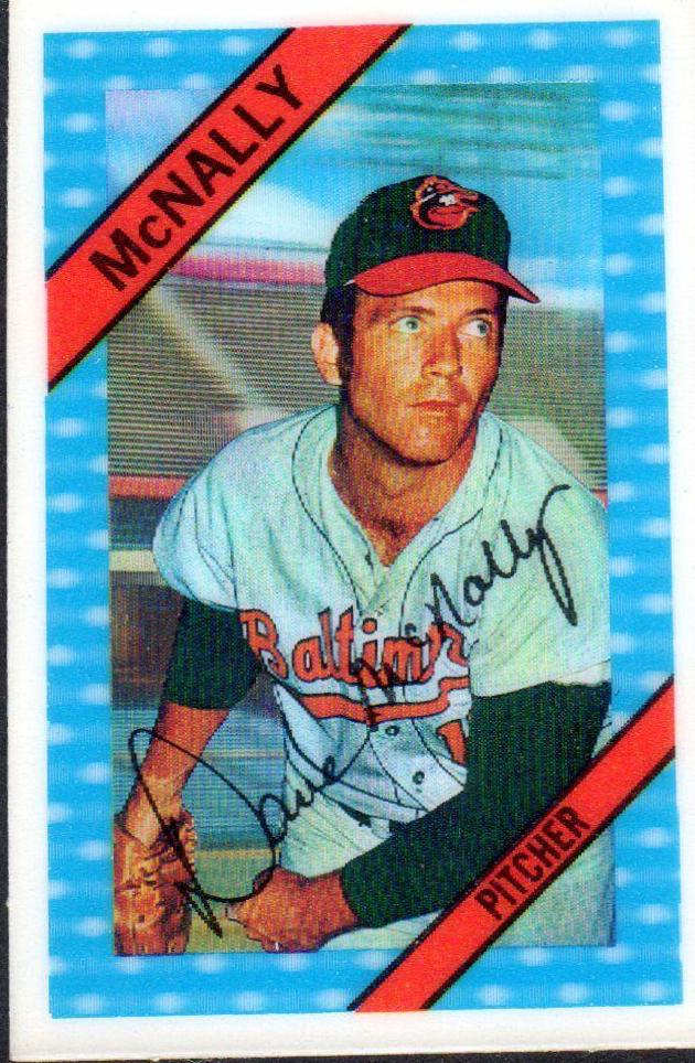 1972 Kellogg's Dave McNally [ERA 3. 18] #29 card