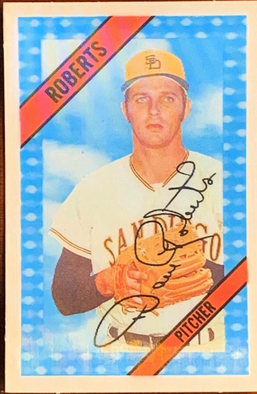 1972 Kellogg's Dave Roberts [. . . Seaver, the NL Leader] #15 card