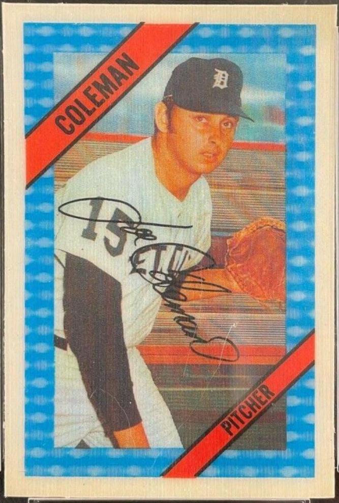 1972 Kellogg's Joe Coleman [BB 393] #18 card