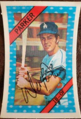 1972 Kellogg's Maurice Parker #17 card