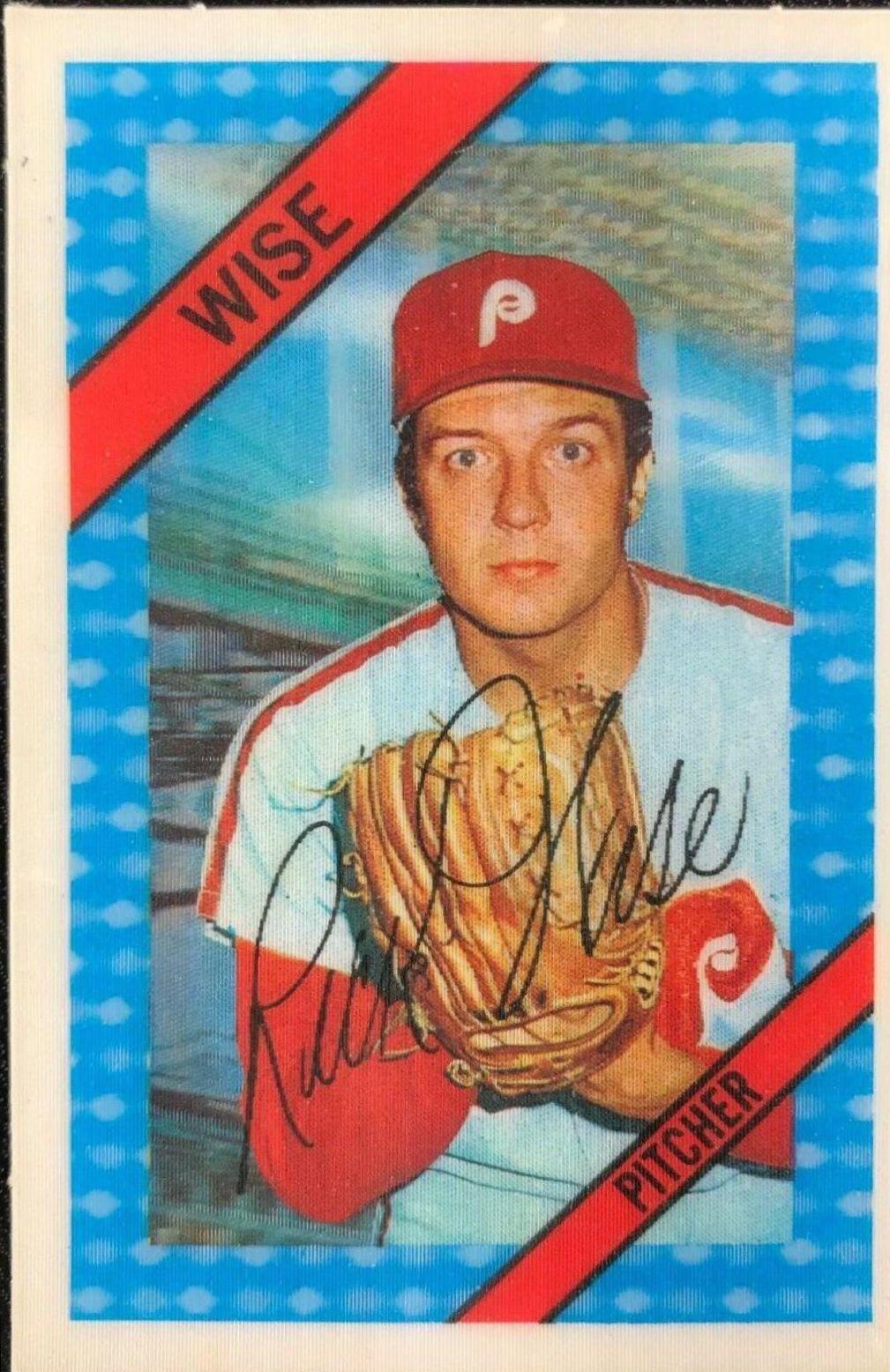 1972 Kellogg's Rick Wise #23 card