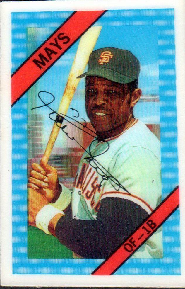 1972 Kellogg's Willie Mays [RBI 1856] #54 card