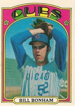 1972 Topps Bill Bonham [Green Under C And S] #29 card