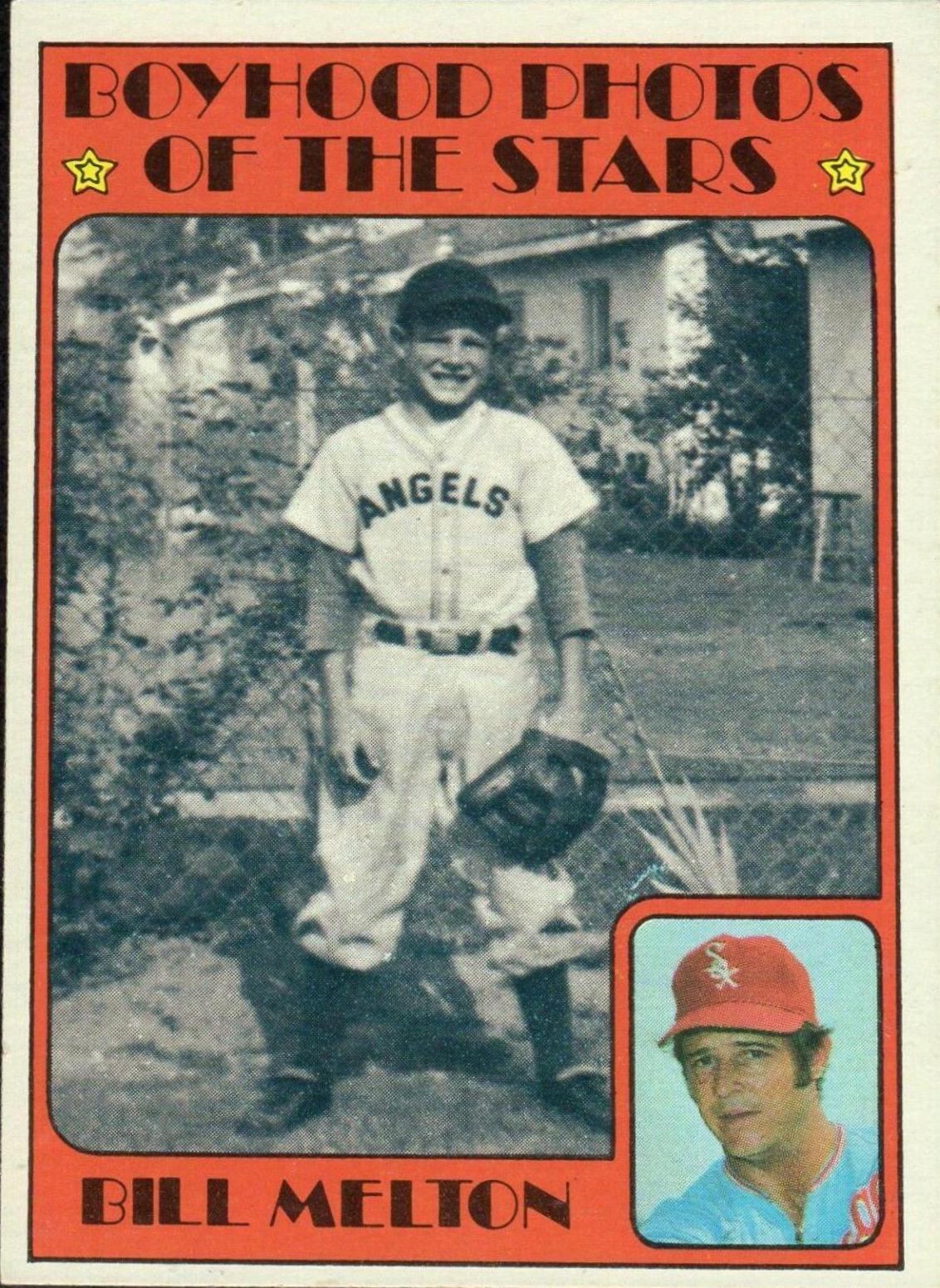 1972 Topps Bill Melton [Boyhood Photo] #495 card