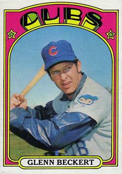 1972 Topps Glenn Beckert [Yellow Under C And S] #45 card