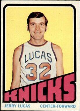 1972 Topps Jerry Lucas #15 card