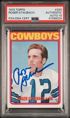 1972 Topps Roger Staubach #200 card