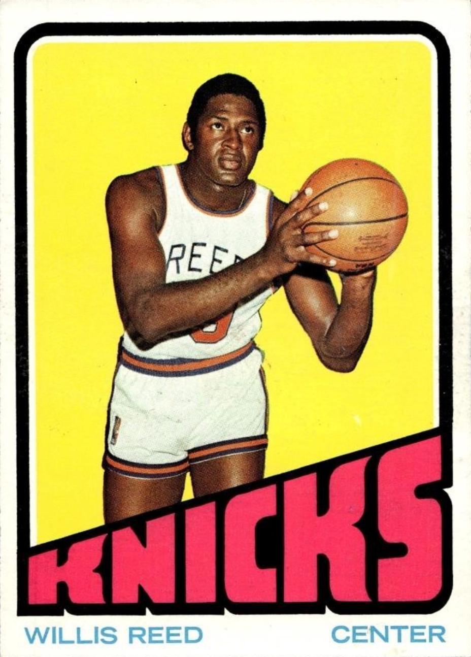 1972 Topps Willis Reed #129 card