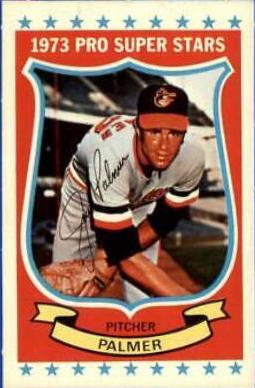 1973 Kellogg's Jim Palmer #17 card