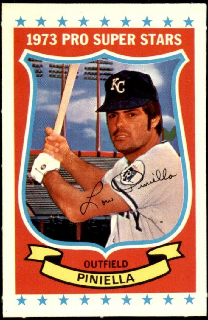 1973 Kellogg's Lou Piniella #24 card