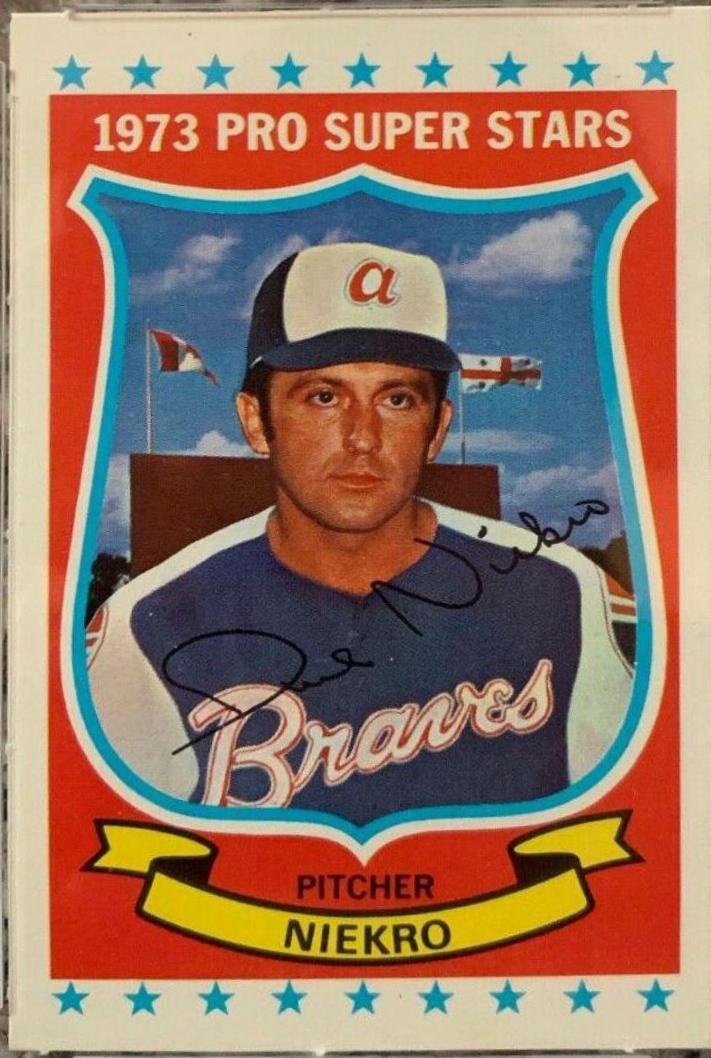 1973 Kellogg's Philip Niekro #29 card