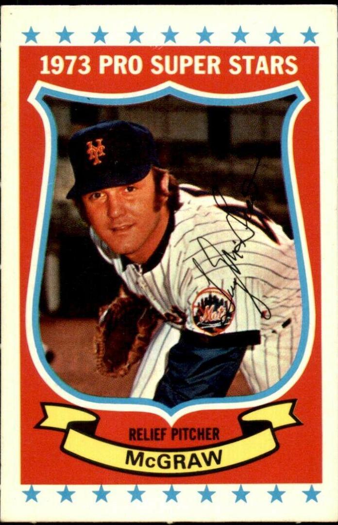 1973 Kellogg's Tug McGraw #21 card