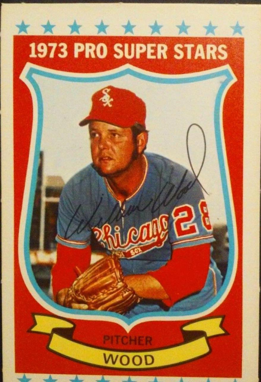 1973 Kellogg's Wilbur Wood #9 card