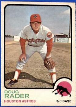 1973 O Pee Chee Doug Rader #76 card