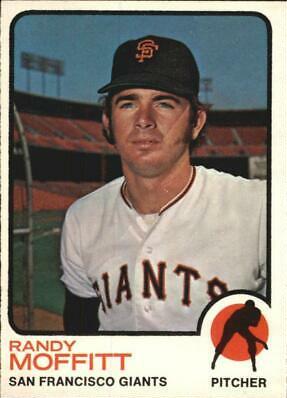 1973 O Pee Chee Randy Moffitt #43 card