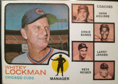 1973 Topps Cubs Field Leaders [Natural Background] #81 card