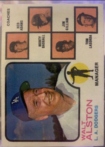 1973 Topps Dodgers Field Leaders #569 card