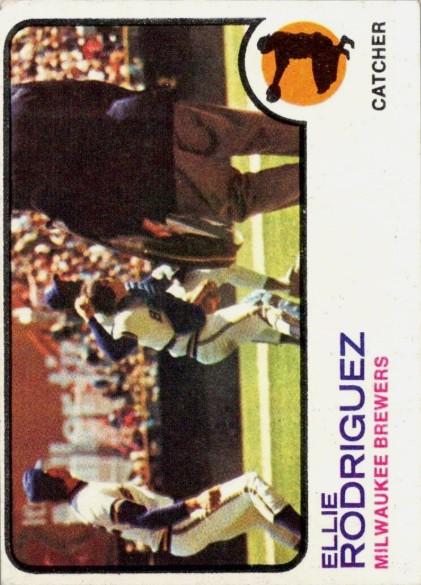 1973 Topps Ellie Rodriguez [Photo Paul Ratliff] #45 card