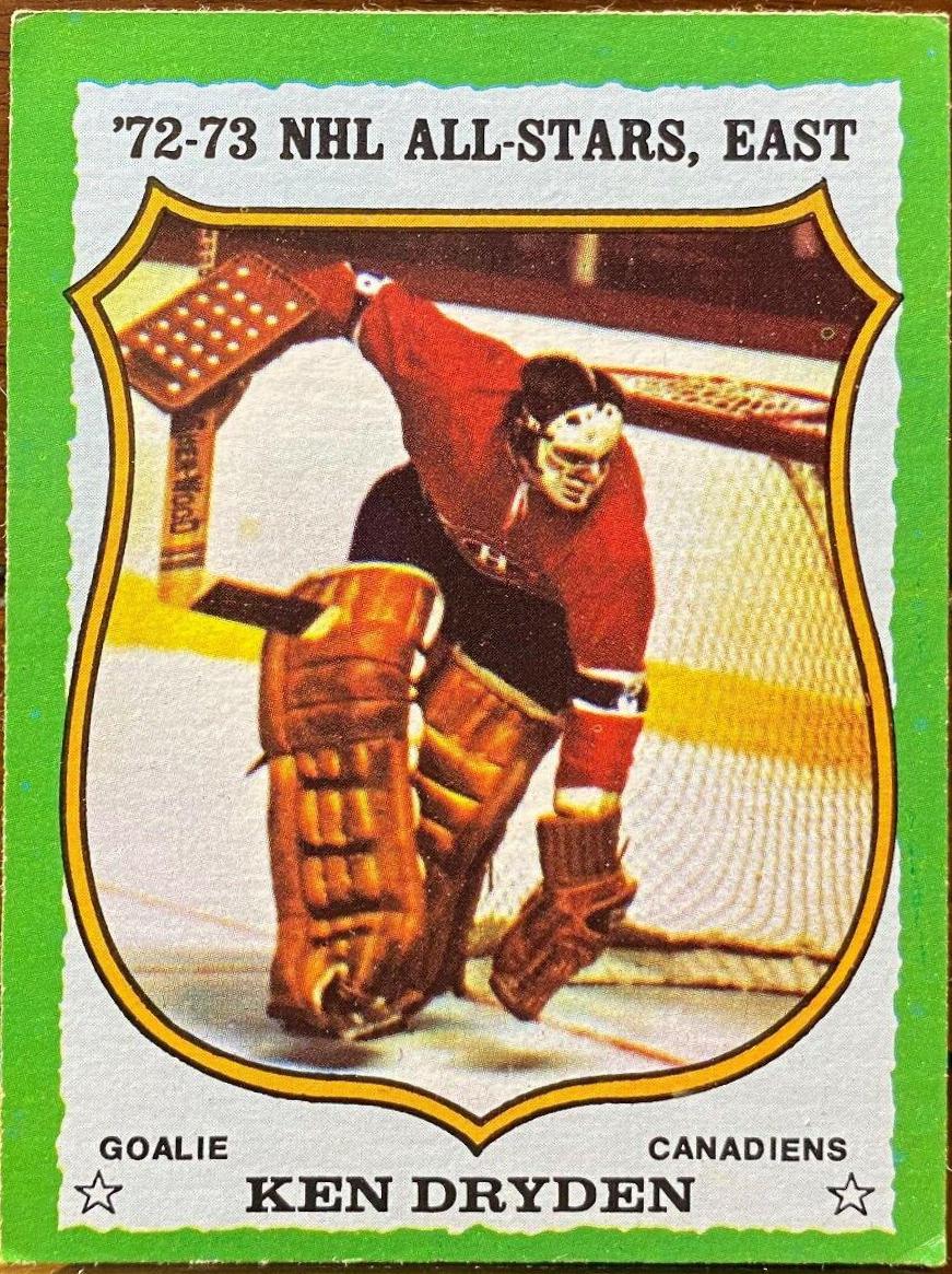 1973 Topps Ken Dryden [All Star] #10 card