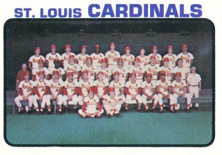 1973 Topps St. Louis Cardinals #219 card