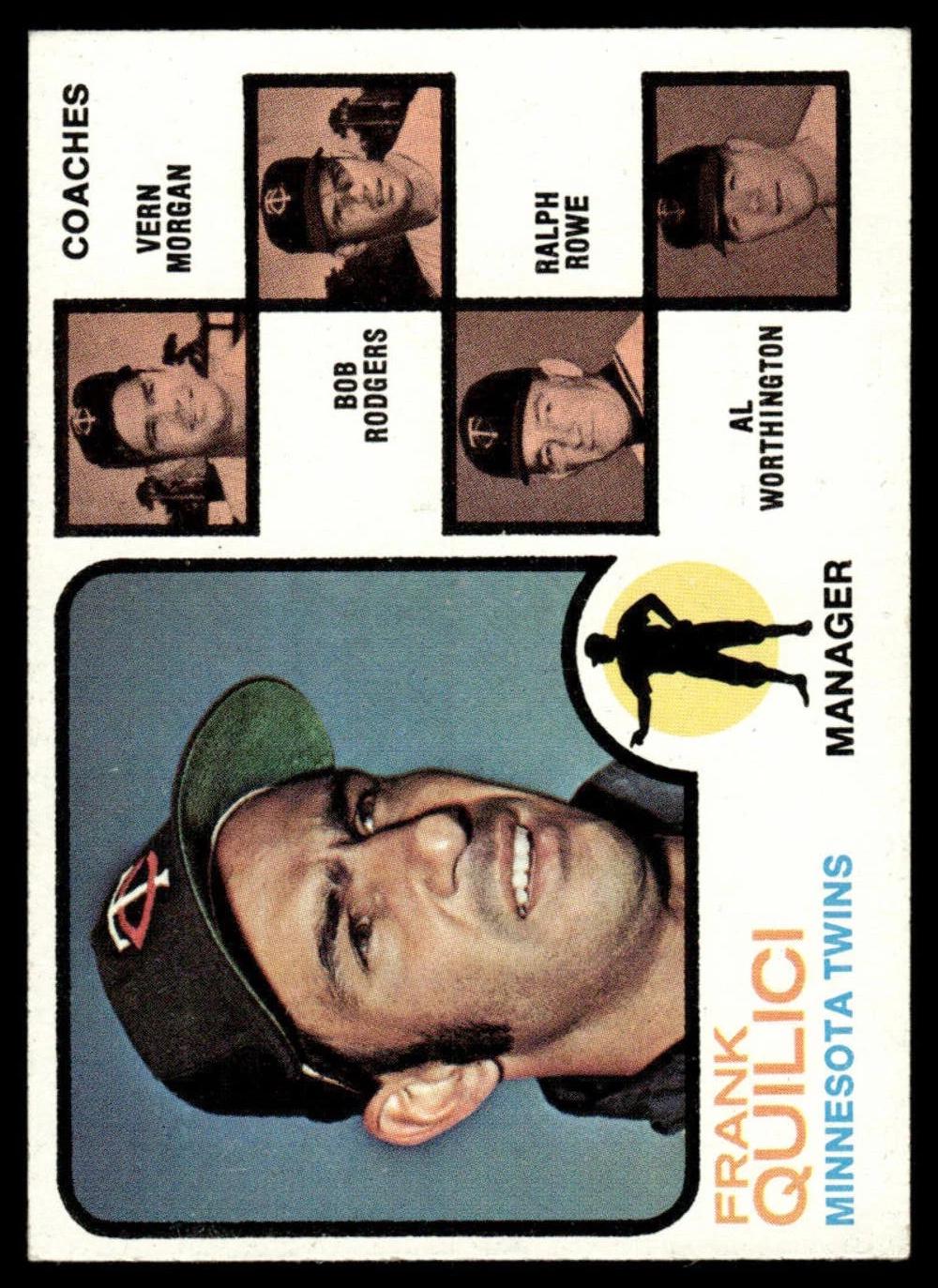 1973 Topps Twins Field Leaders [Natural Background] #49 card